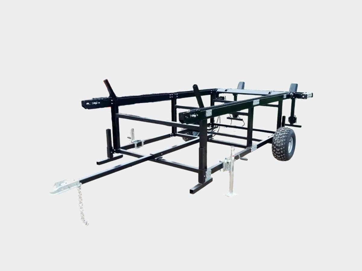 CUTCRAFT Deck 3T Forestry trailer, feed table