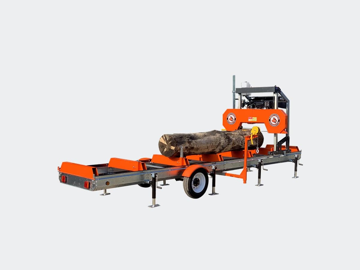 Scierie mobile CUTCRAFT RS250, vue d'ensemble