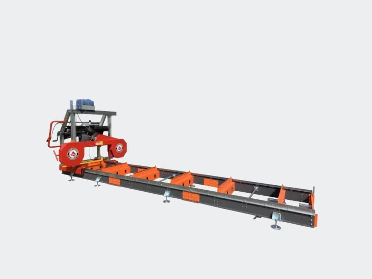 CUTCRAFT RS360G Portable sawmill, in use