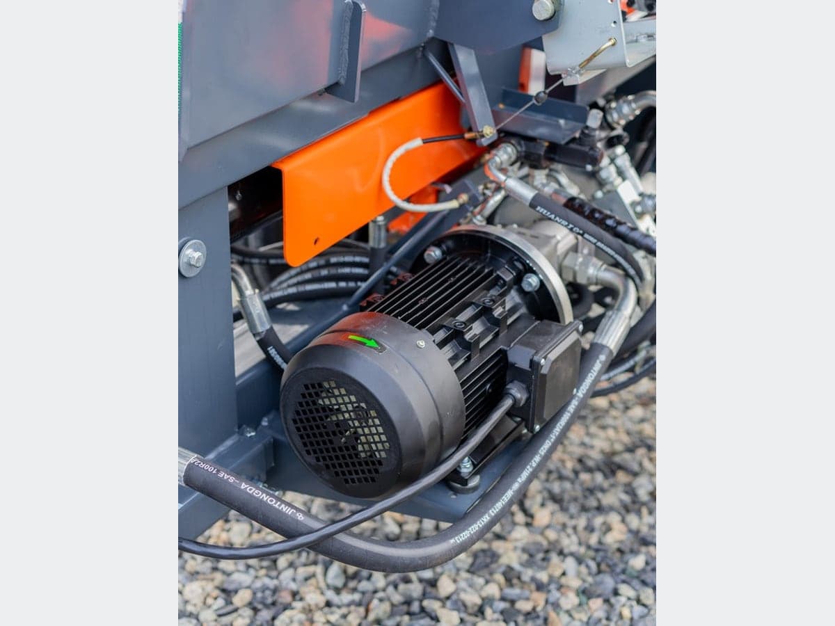 Macchina combinata taglia spacca legna CUTCRAFT WoodMax E20, motorizzazione
